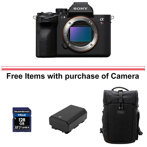 Alpha a7R V Mirrorless Digital Camera Body with Sony 160GB CFexpress Type A TOUGH Memory Card Image 6