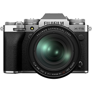 X-T5 Mirrorless Digital Camera with 16-80mm Lens (Silver)