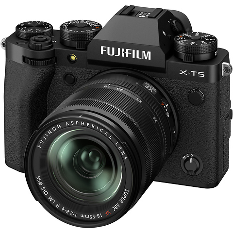 X-T5 Mirrorless Digital Camera with 18-55mm Lens (Black) Image 2