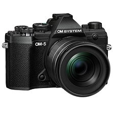 OM System OM-5 Mirrorless Micro Four Thirds Digital Camera with 12-45mm f/4 PRO Lens (Black) Image 0