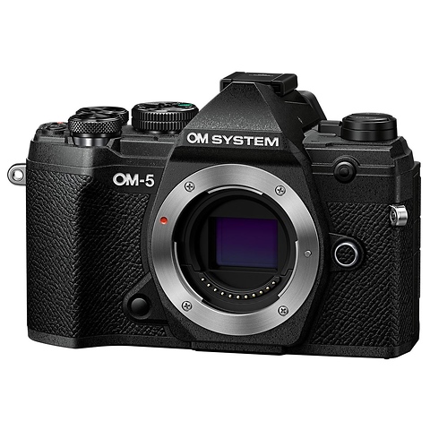 OM System OM-5 Mirrorless Micro Four Thirds Digital Camera Body (Black) Image 1