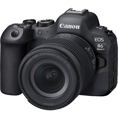 EOS R6 Mark II Mirrorless Digital Camera with 24-105mm f/4-7.1 Lens (Open Box) Image 0