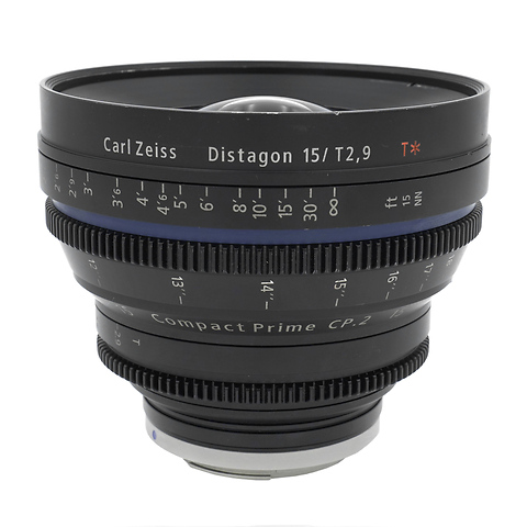 Distagon Compact Prime CP.2 15mm/T2.9 T* Cine Lens (EF Mount) - Pre-Owned Image 0