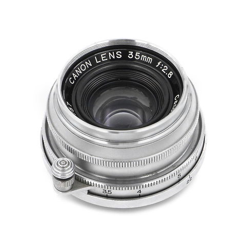 35mm f/2.8 Screw in M39 Lens & Finder, Chrome - Pre-Owned Image 1