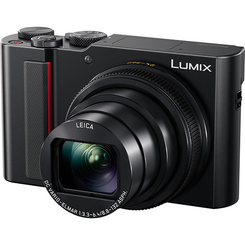 Lumix DC-ZS200D Digital Camera (Black) Image 1