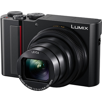 Lumix DC-ZS200D Digital Camera (Black)