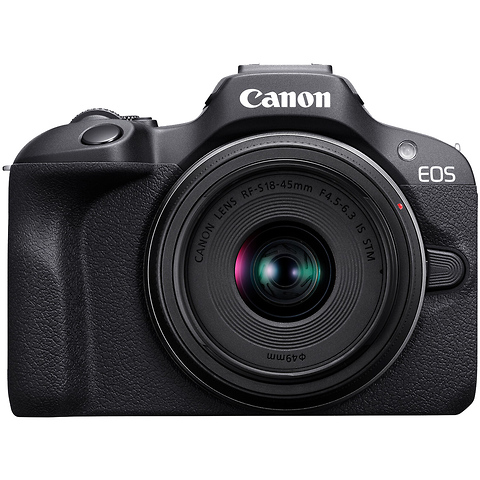 EOS R100 Mirrorless Digital Camera with 18-45mm Lens Image 0