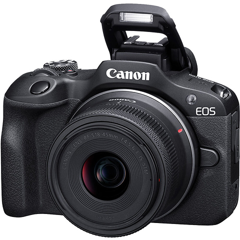 EOS R100 Mirrorless Digital Camera with 18-45mm Lens and 55-210mm Lens Image 3