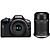 EOS R100 Mirrorless Digital Camera with 18-45mm Lens and 55-210mm Lens