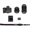 EOS R100 Mirrorless Digital Camera with 18-45mm Lens and 55-210mm Lens Thumbnail 10