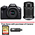EOS R100 Mirrorless Digital Camera with 18-45mm Lens and 55-210mm Lens