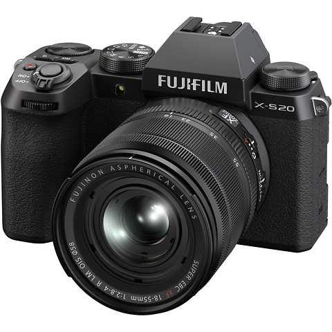 X-S20 Mirrorless Digital Camera with 18-55mm Lens (Black) Image 2