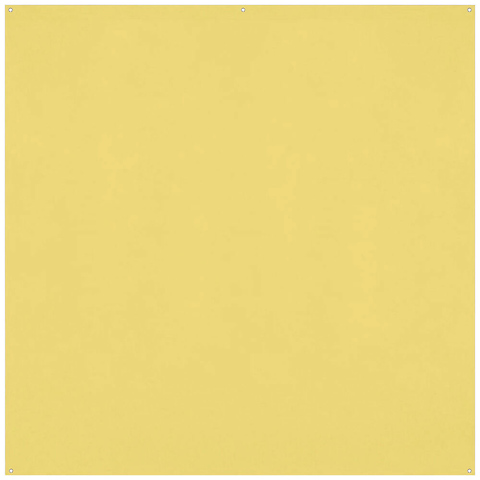 8 x 8 ft. Wrinkle-Resistant Backdrop (Canary Yellow) Image 0