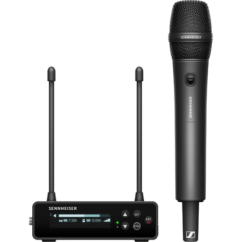 EW-DP 835 SET Camera-Mount Digital Wireless Handheld Microphone System (Q1-6: 470 to 526 MHz) Image 0