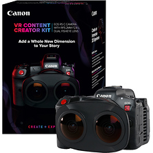EOS R5 C VR Creator Kit with RF 5.2mm f/2.8 Dual Fisheye Lens Image 0