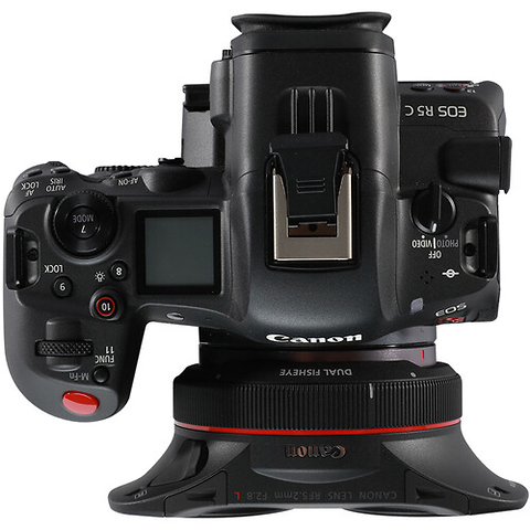 EOS R5 C VR Creator Kit with RF 5.2mm f/2.8 Dual Fisheye Lens Image 6