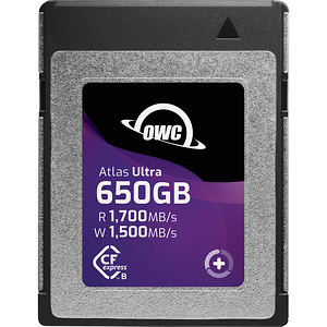 650GB Atlas Ultra CFexpress Type B Memory Card