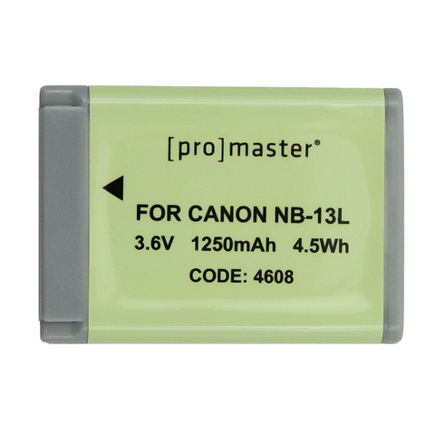 NB-13L Lithium-Ion Replacement Battery Image 1