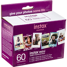 INSTAX Mini Instant Film Variety Value Pack (60 Exposures) Image 0