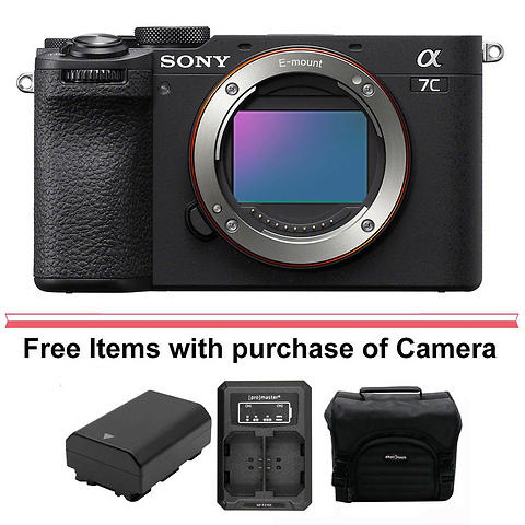 Alpha a7C II Mirrorless Digital Camera Body (Black) Image 0