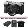 Alpha a7C II Mirrorless Digital Camera with 28-60mm Lens (Silver) Thumbnail 0