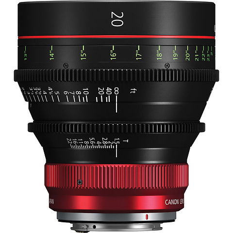 CN-R 20mm T1.5 L F Cinema Prime Lens (RF Mount) Image 0