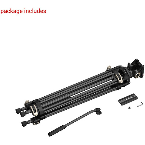 AD-01 Heavy-Duty Tripod with Fluid Head Image 3