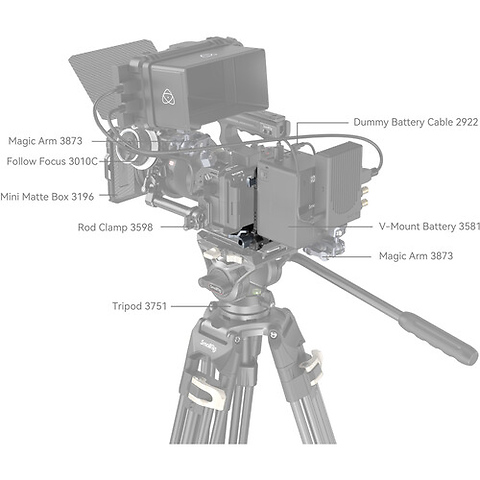Compact V-Mount Battery Mounting System Image 8