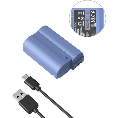 EN-EL15c USB-C Rechargeable Camera Battery Image 1