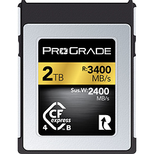 2TB CFexpress 4.0 Type B Gold Memory Card Image 0