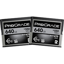 640GB CFast 2.0 Cobalt Memory Card (2-Pack) Image 0