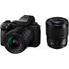 Lumix DC-S5 IIX Mirrorless Digital Camera with 20-60mm and 50mm Lenses (Black) Thumbnail 0