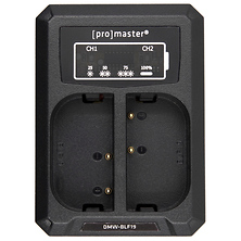 Dually Charger for Panasonic DMW-BLF19 and DMW-BLK22 Image 0