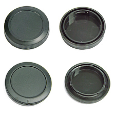 Rear Lens Cap and Body Cap Kit for Canon R Series Image 0