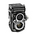 12/24 Medium Format Film Camera w/ Plannar 75mm f/3.5 TLR Lens - Pre-Owned