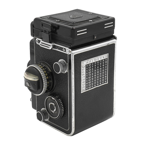12/24 Medium Format Film Camera w/ Plannar 75mm f/3.5 TLR Lens - Pre-Owned Image 2