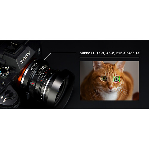 Leica M-Mount Lens to Sony E-Mount Camera Autofocus Adapter (Version II) Image 3