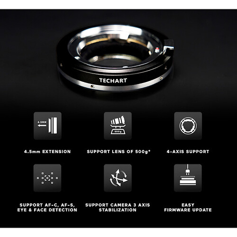 Leica M-Mount Lens to Sony E-Mount Camera Autofocus Adapter (Version II) Image 6
