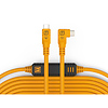 TetherPro USB-C Straight to Right-Angled Cable (31 ft., High Visibility Orange) Thumbnail 0