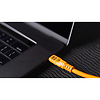 TetherPro USB-C Straight to Right-Angled Cable (31 ft., High Visibility Orange) Thumbnail 4