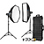 FJ400 Strobe 2-Light Location Hard Case Kit with FJ-X3m Universal Wireless Trigger