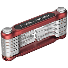 x FILM RIOT 10-in-1 Folding Wrench Set (Red) Image 0