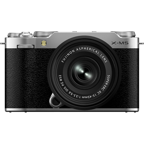 X-M5 Mirrorless Camera with 15-45mm Lens (Silver) Image 0