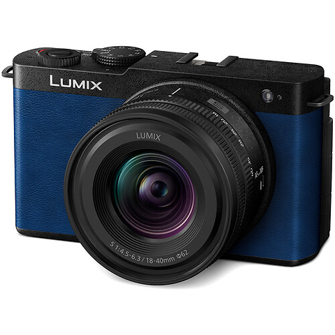 Lumix DC-S9 Mirrorless Digital Camera with 18-40mm Lens (Night Blue) Image 1