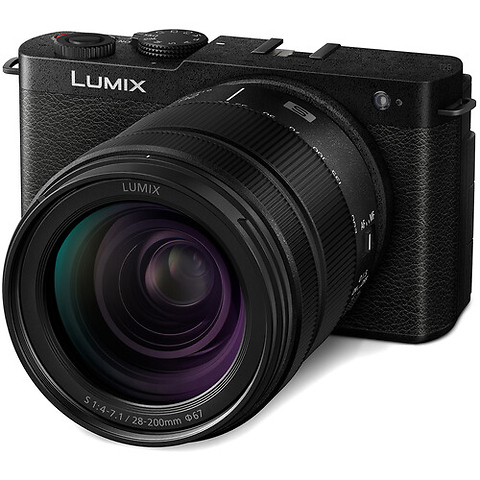 Lumix DC-S9 Mirrorless Digital Camera with 28-200mm Lens (Jet Black) Image 1