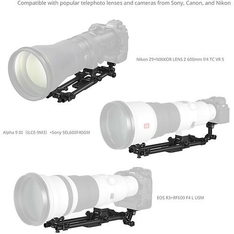 Wildlife Photography Lens Support Kit (Touch & Go Plate S) Image 4