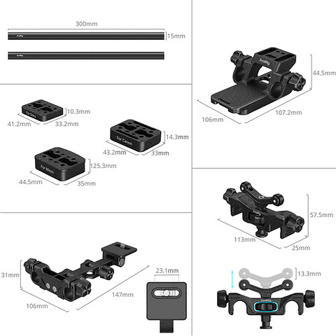 Wildlife Photography Lens Support Kit (Touch & Go Plate S) Image 2