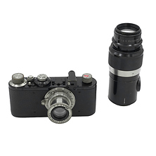 Model E Black/Nickel Body w/ Matching Hektor 50 & Elmar 135 Lenses - Pre-Owned Image 0