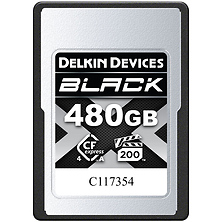 480GB BLACK CFexpress Type A 4.0 Memory Card Image 0