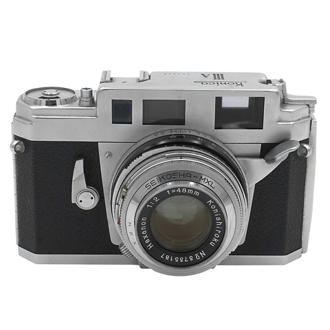 IIIA (3A) Rangefinder Film Camera w/Hexanon 48mm f/2.0 Lens - Pre-Owned Image 0